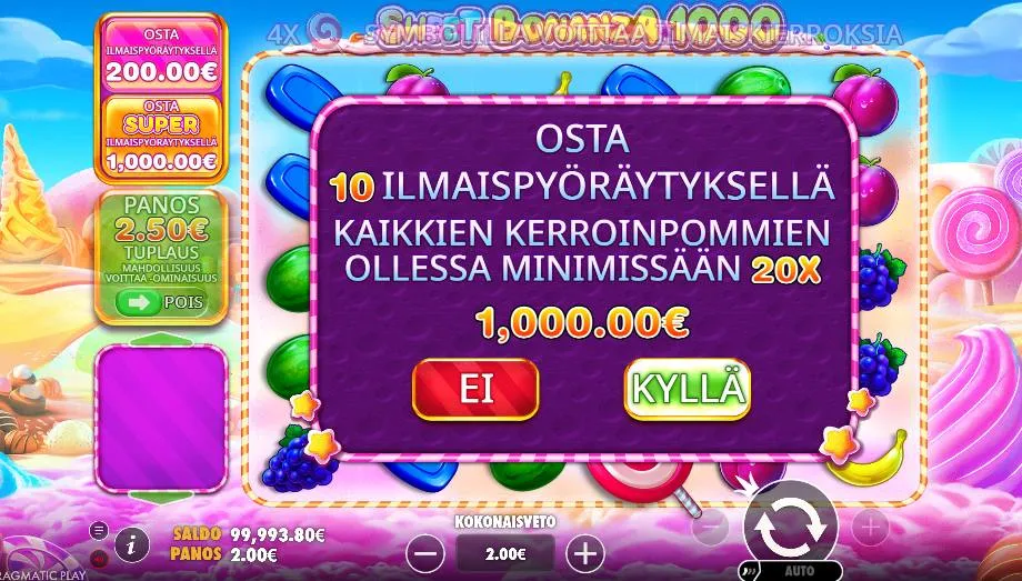 Warum Sweet Bonanza 1000 von Pragmatic Play wählen? Warum Sweet Bonanza 1000 von Pragmatic Play wählen?
